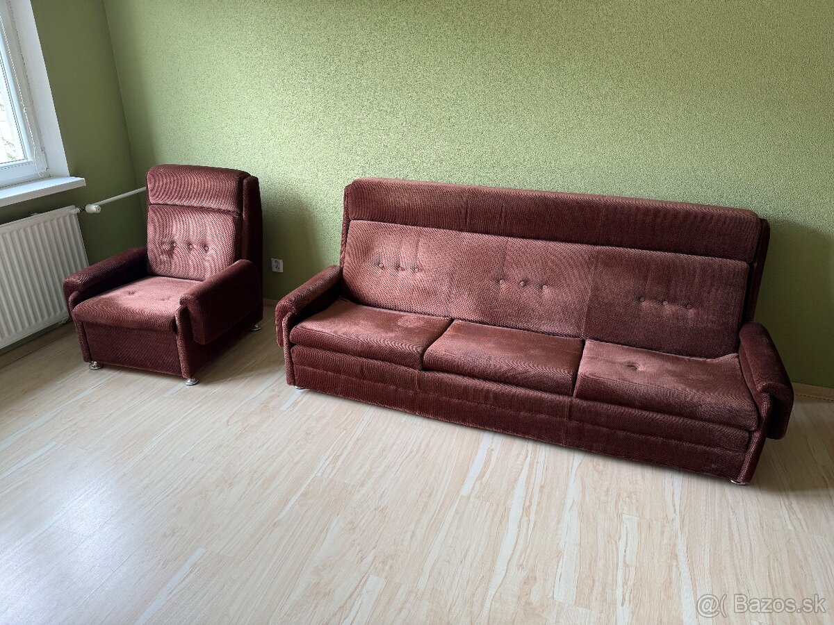 Darujem gauc + fotelka