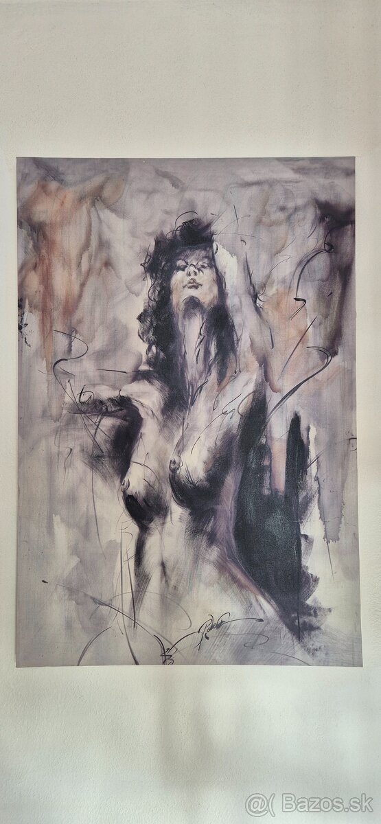 Obraz na plátne, žena akt 90x60cm