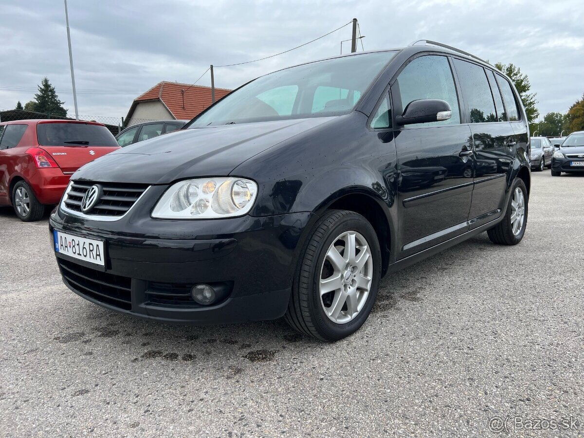 VW Touran 1.9TDI diesel (BKC), 77kW, MT/6, rok:06.2004.