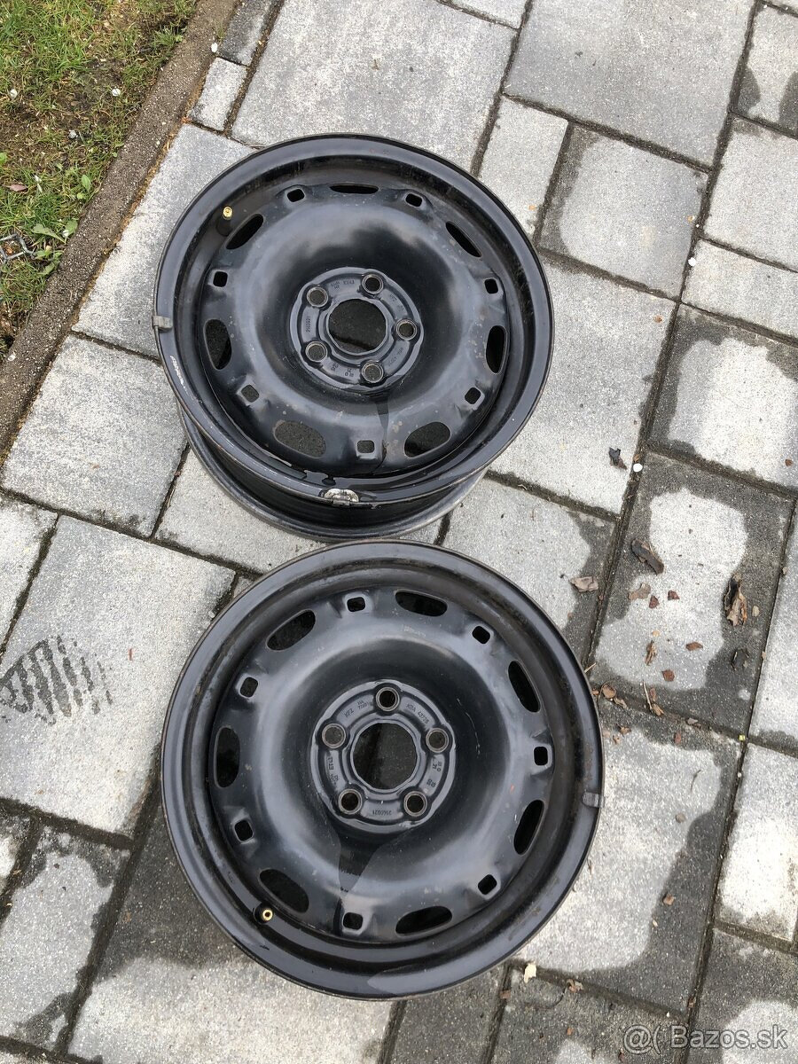 Plechový disk 5x100 R14 6J14 ET43