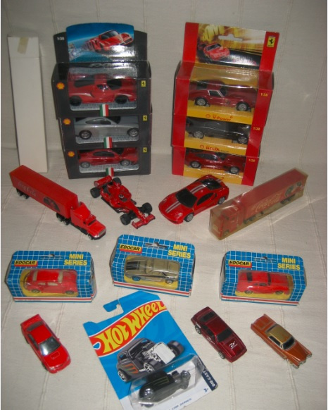 17x modely shell auticka ferrari / anglicaky / kamiony