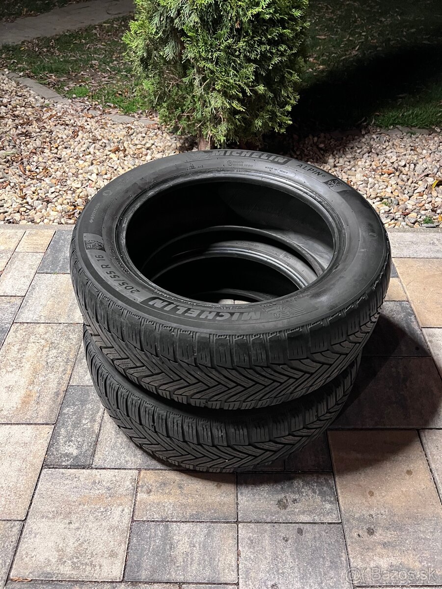 Zimné pneumatiky 205/55 r16 Michelin