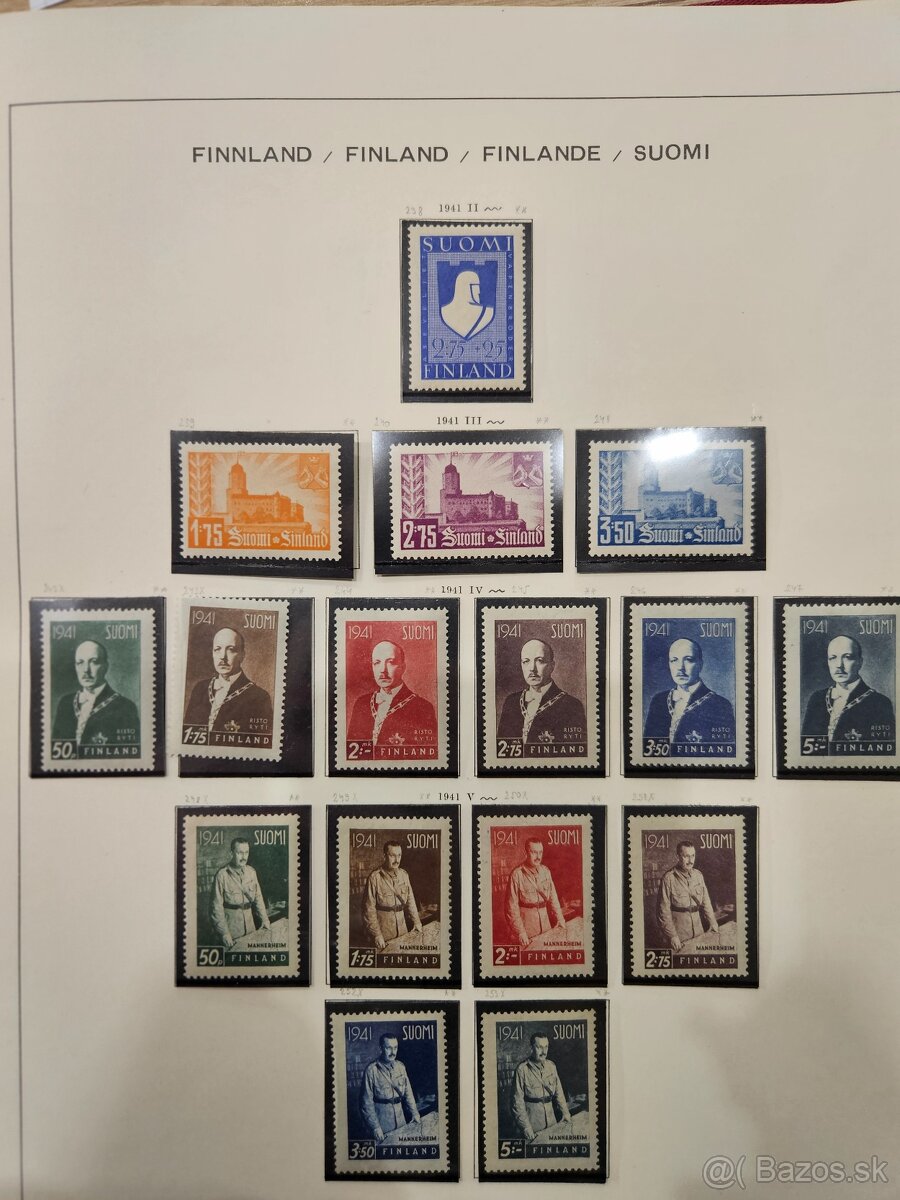 Finske postove znamky