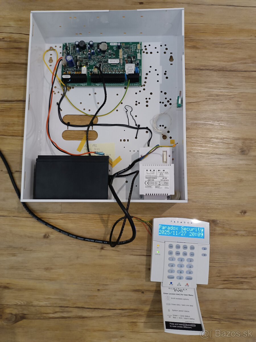 ⚡ Paradox sestava alarm Digiplex EVO 192 ⚡️