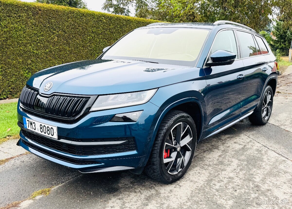 Škoda Kodiaq 2.0 TDI DSG 4x4 SportLine,NAVI,LED,KAMARA