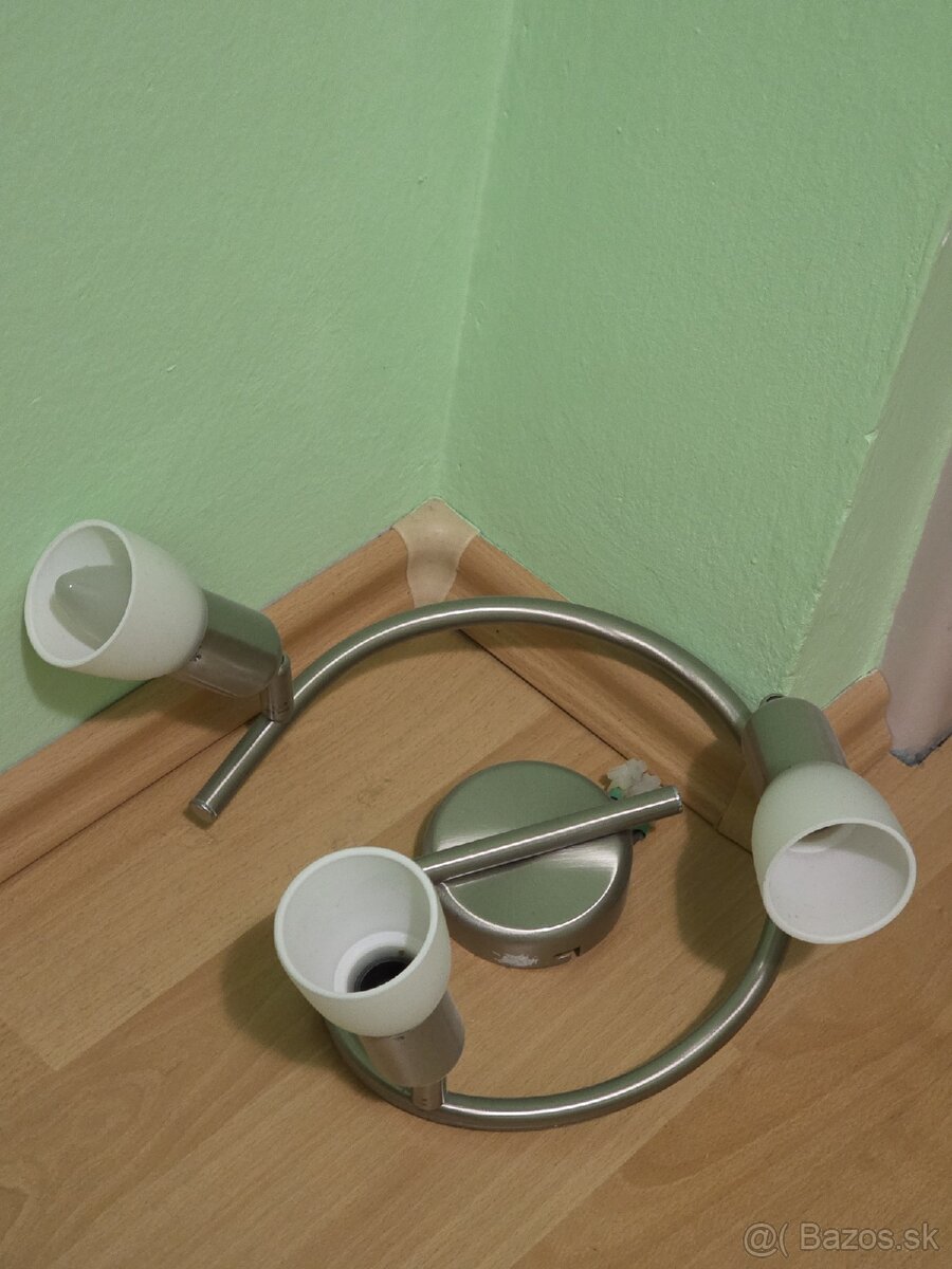 Nerezovy luster 3x E14