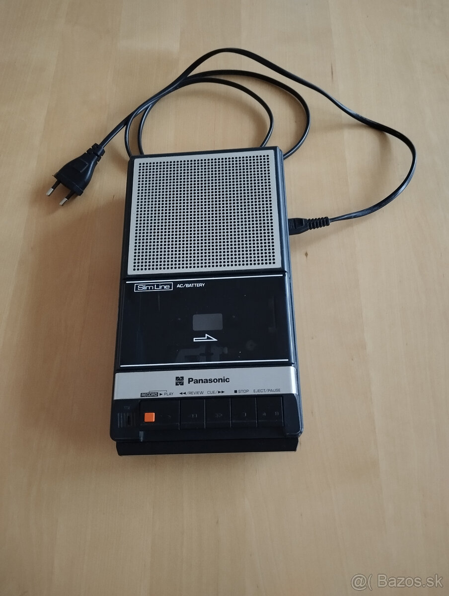 Kazetový magnetofón Panasonic