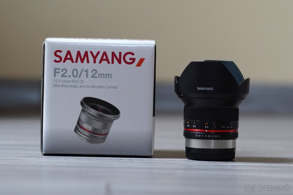 Samyang 12mm f/2 NCS CS Fujifilm X