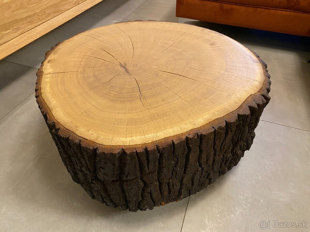 Konferenčný stolík - masív dub