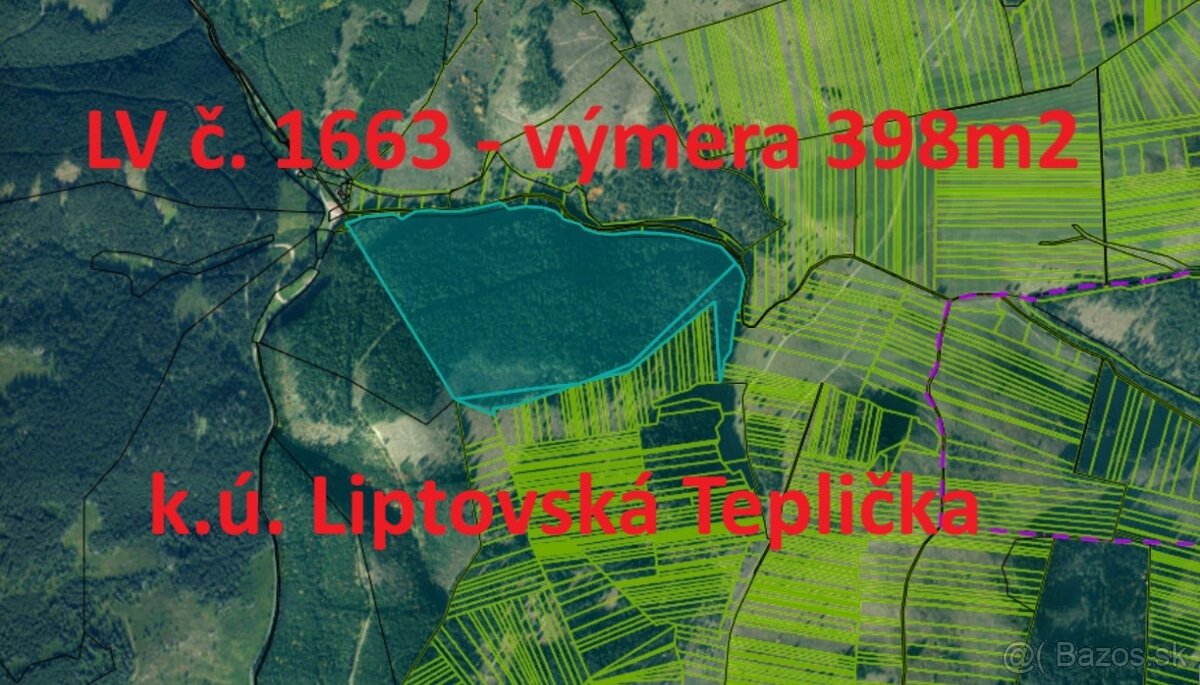 Orná pôda - 4,3 hektáru - okres Poprad / Liptovský Mikuláš