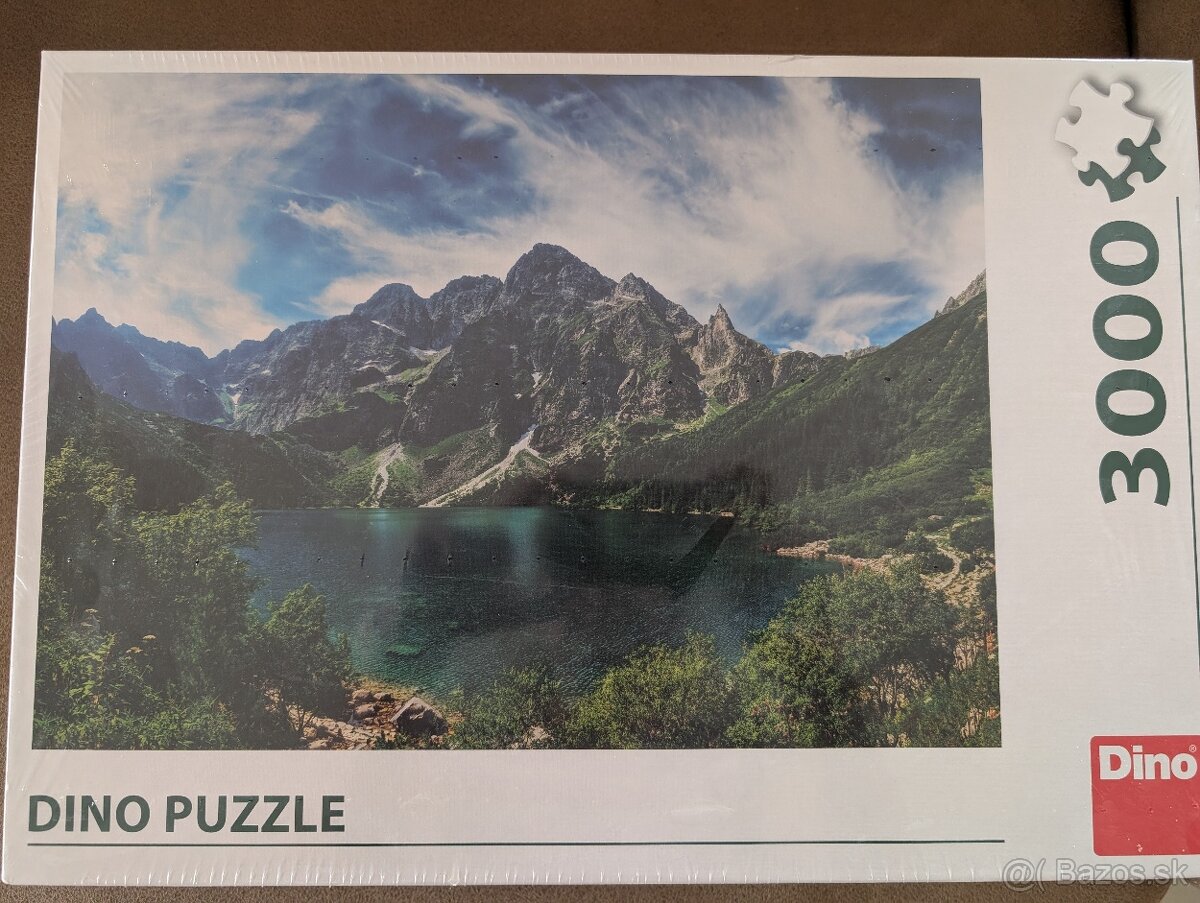 Puzzle 3000ks, DINO, nové nerozbalene