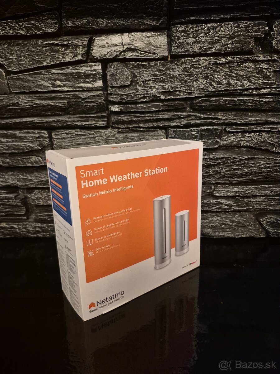 Netatmo meteostanice