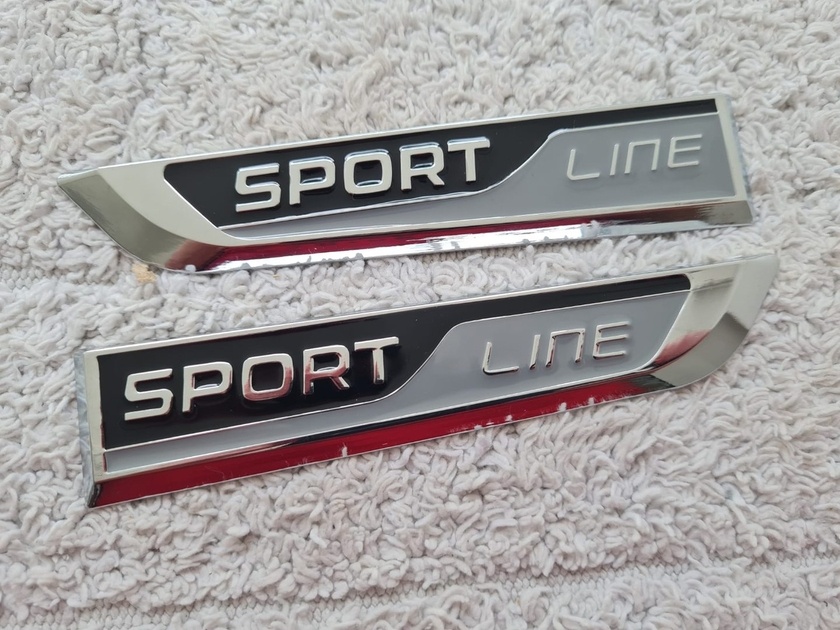 Napis SPORTLINE na blatník ŠKODA