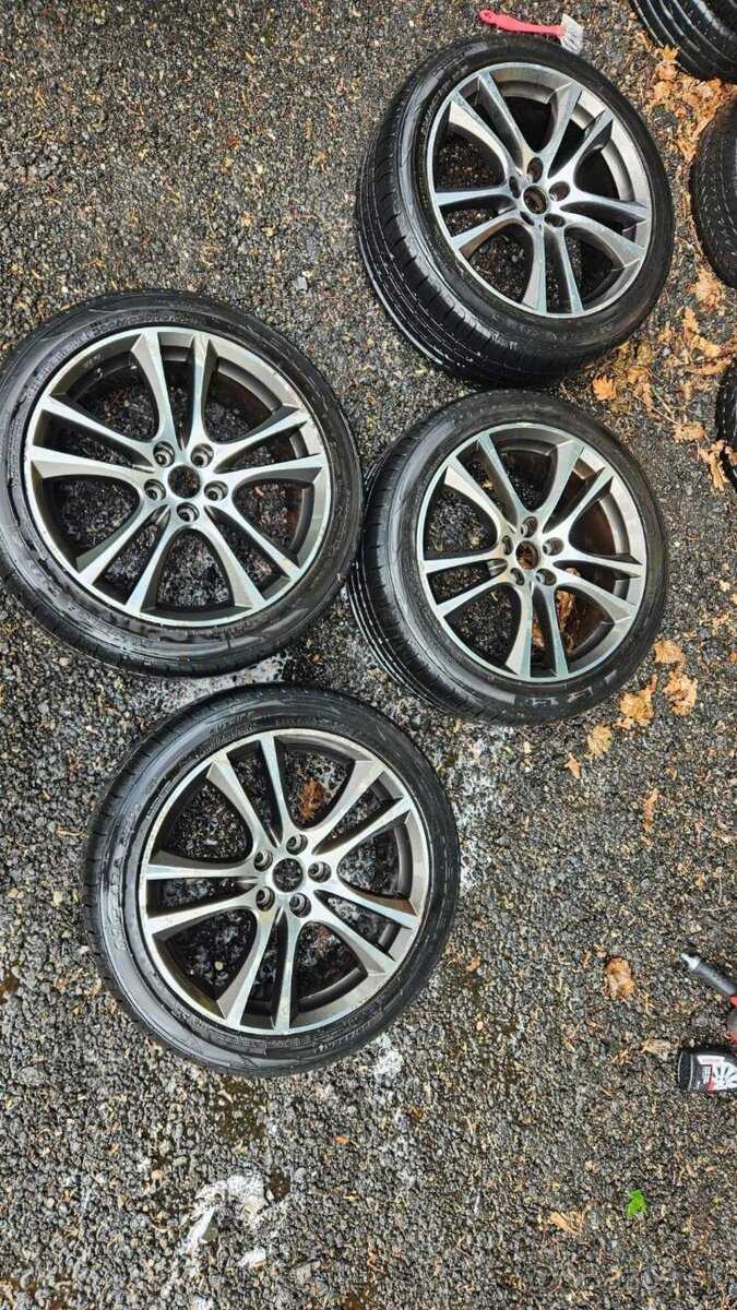 132. sada letní alu kola 235/45r19 5x114,3 Peugeot