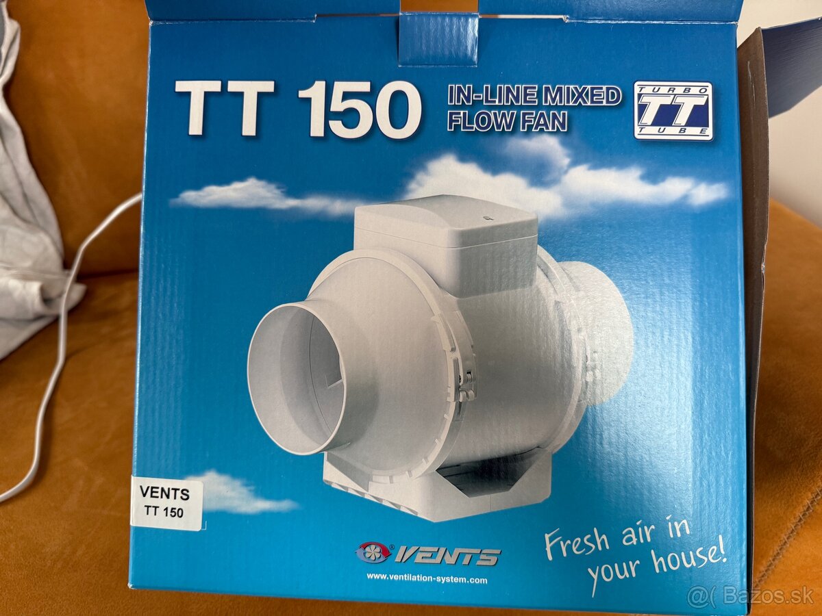Ventilátor Vents TT150