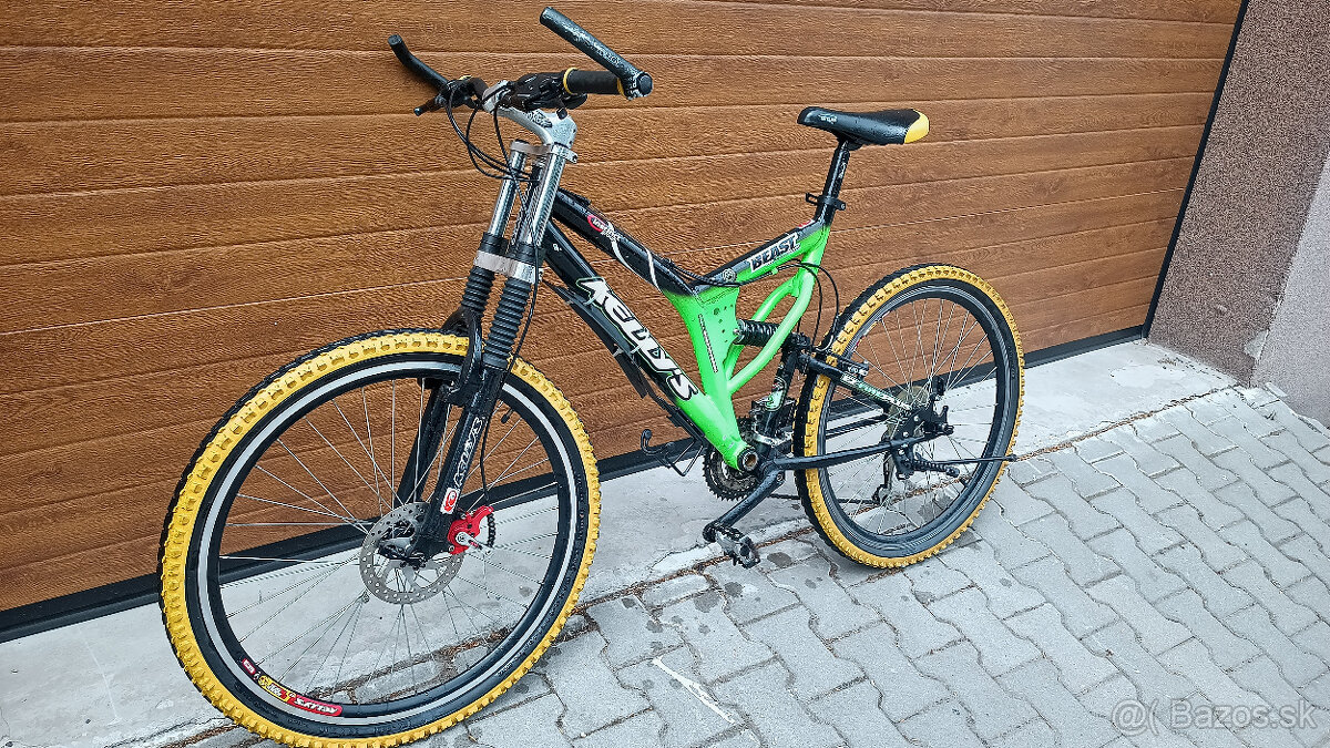 Horsky bicykel Kellys 200e velkost M/L celoodpruzeny