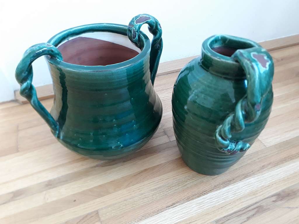 zánovná keramika vintage spolu za