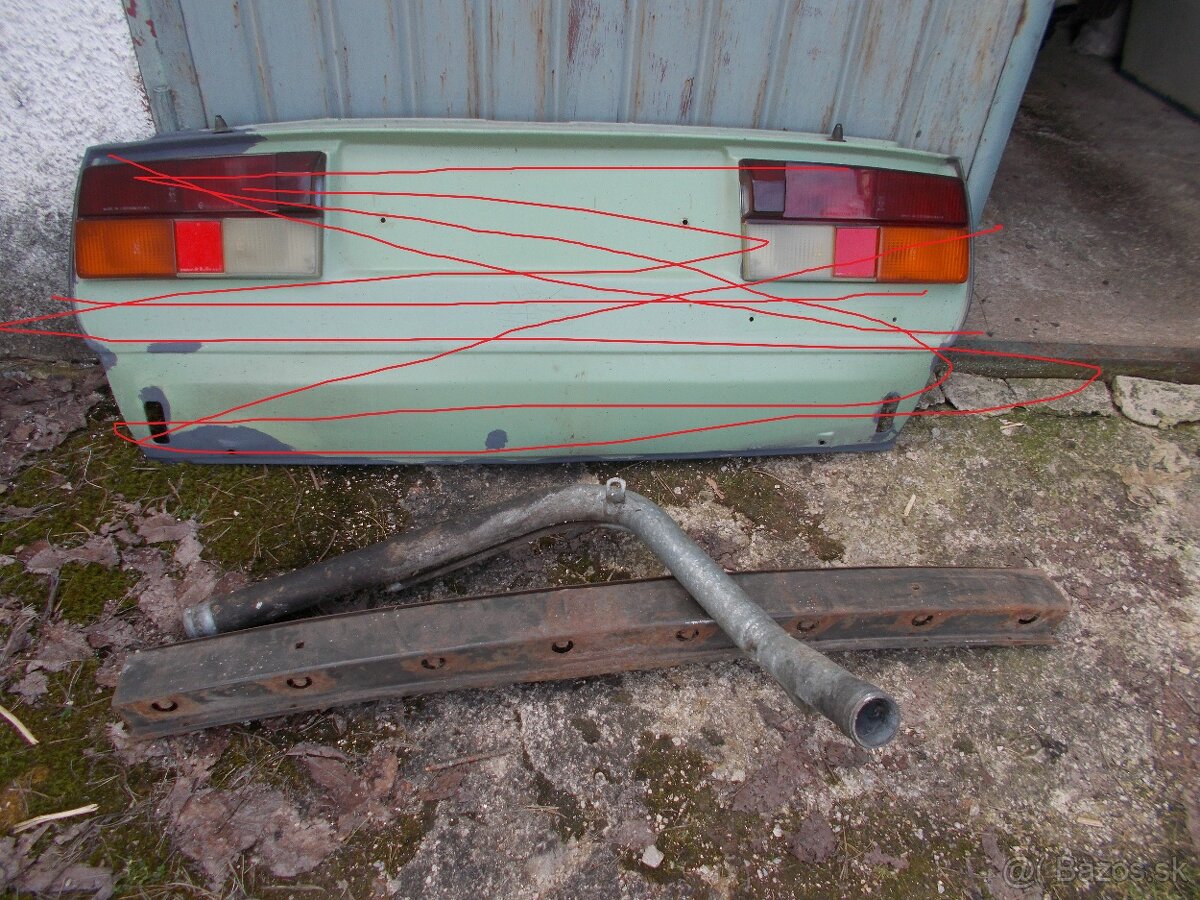 Predam pre skoda 105-120 novy vyfuk brzd platnic blok motora