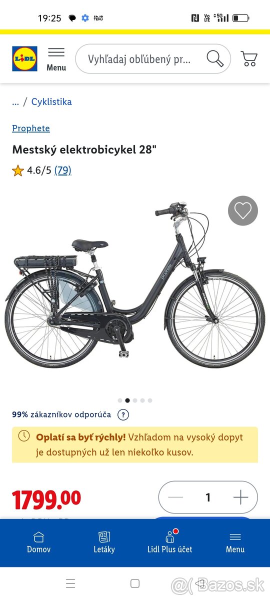 Elektrický bicykel Prophete navigator 4100