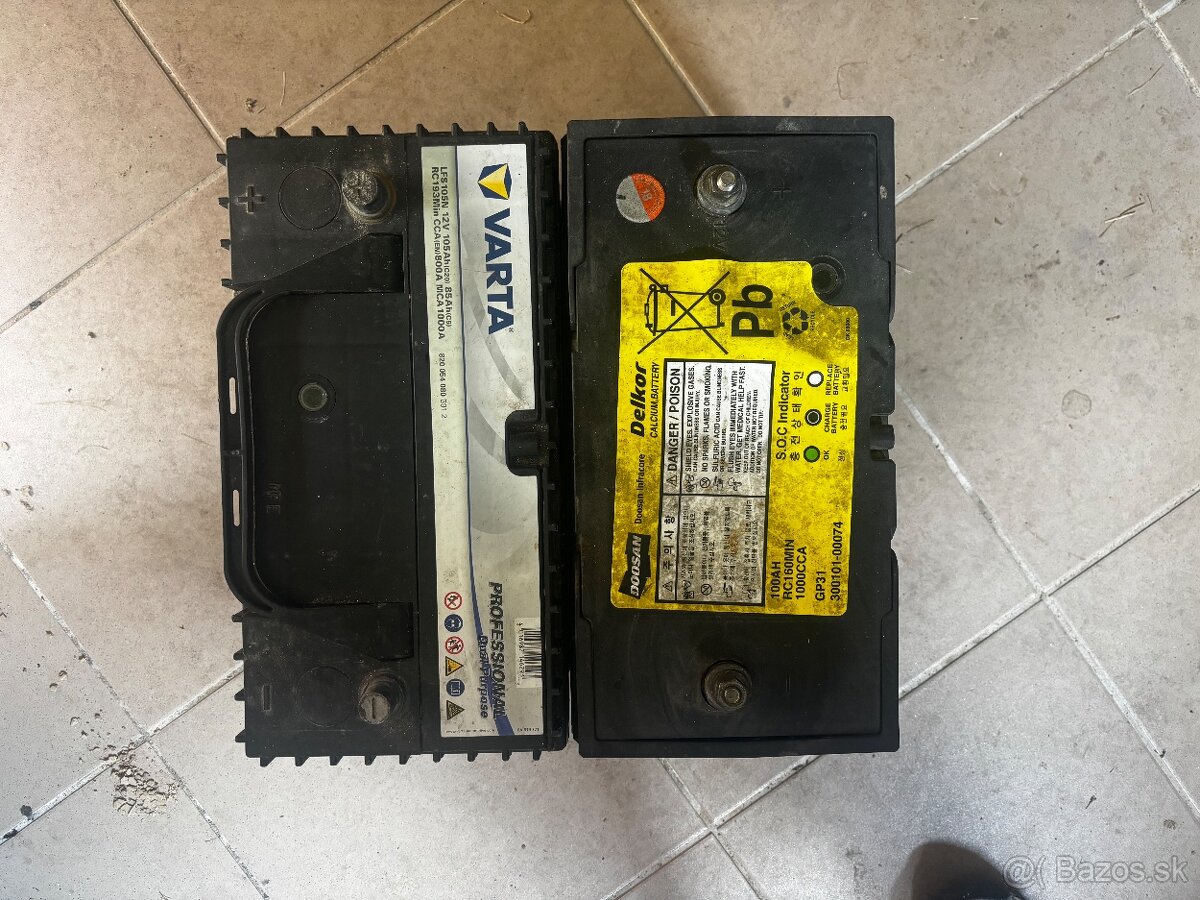 Trakčné batérie 12v