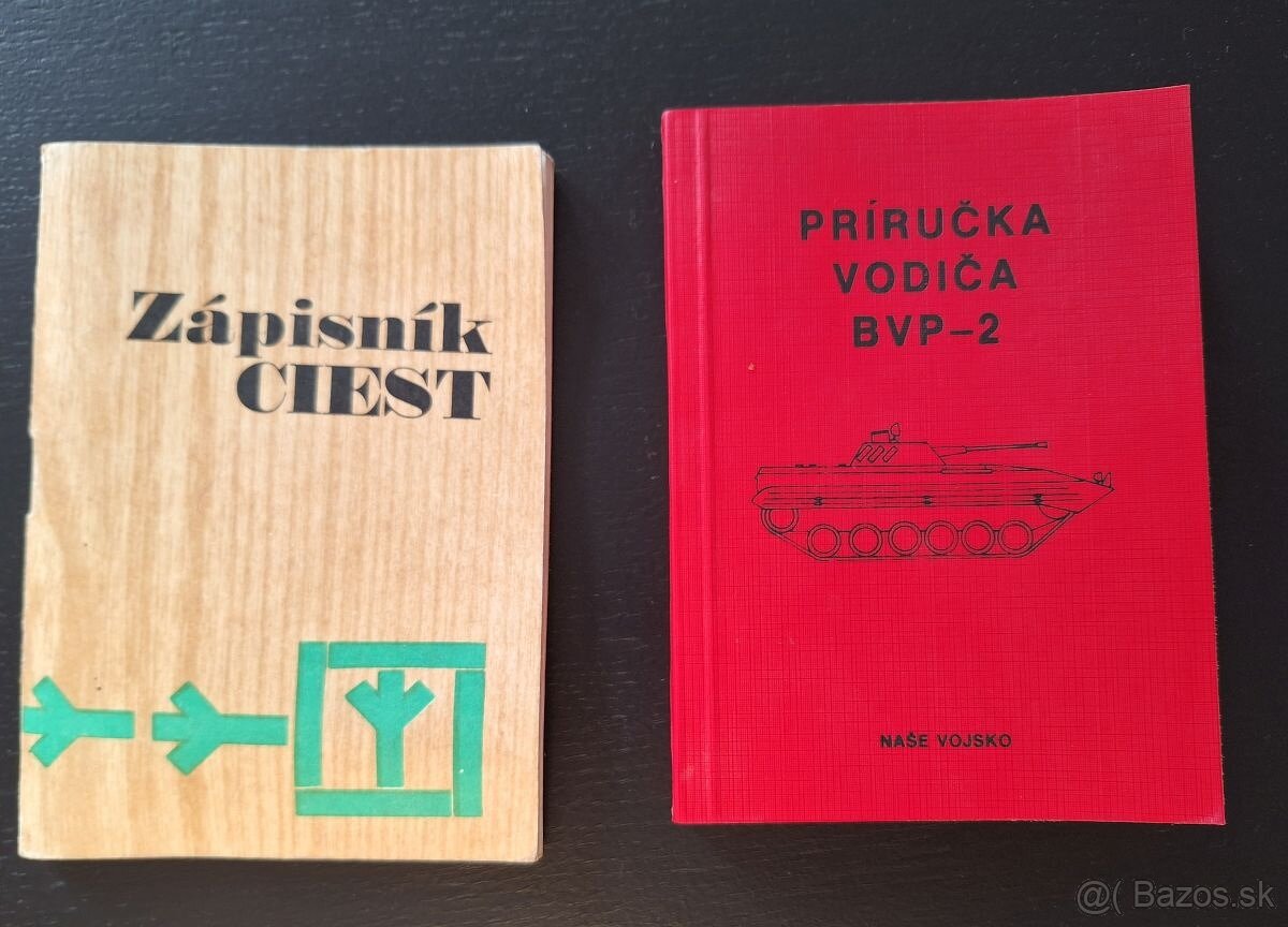 Retro priricka vodica BVP2 a Zapisnik ciest