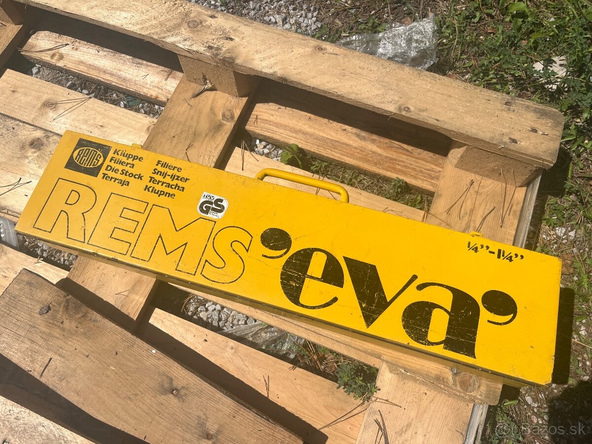 Závitorez Rems Eva so závitnicami 1/2 - 1 1/4