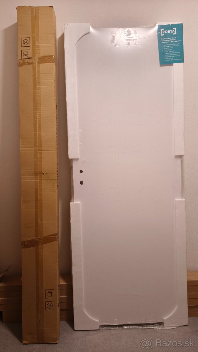 Interiérove dvere + zárubňa Porta Doors 70cm biele