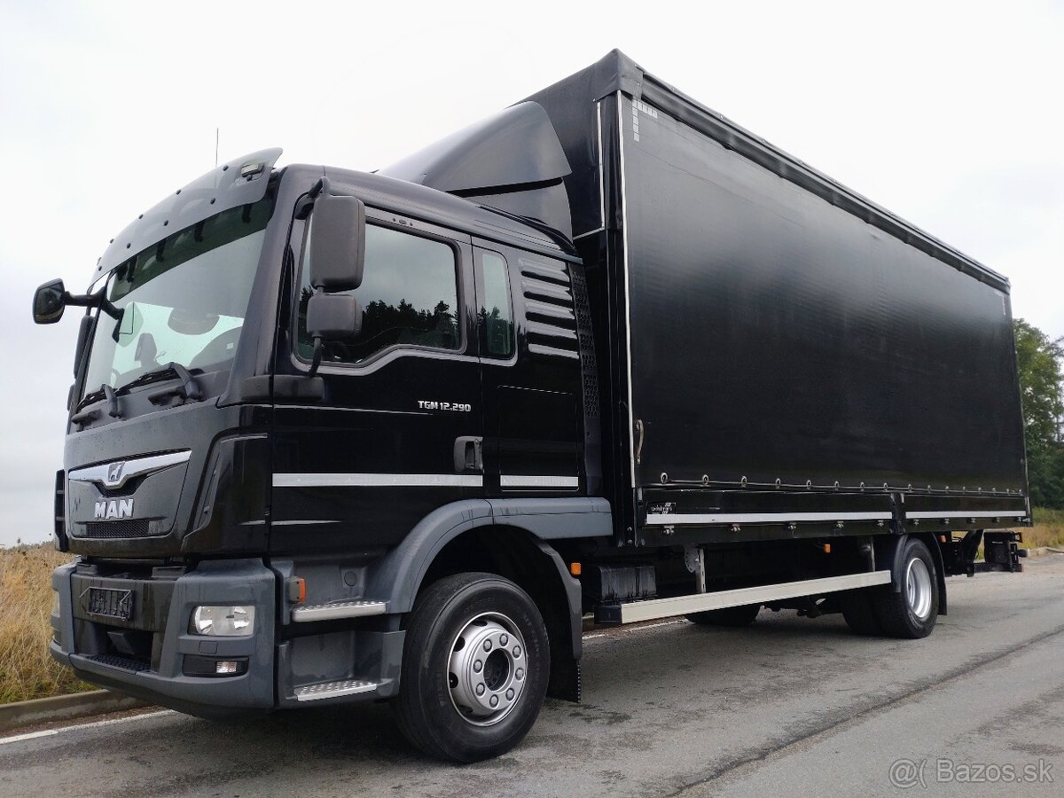 MAN TGM 12.290 Euro 6 D- 11.990 Kg- Lůžko- Čelo - 240.000Km