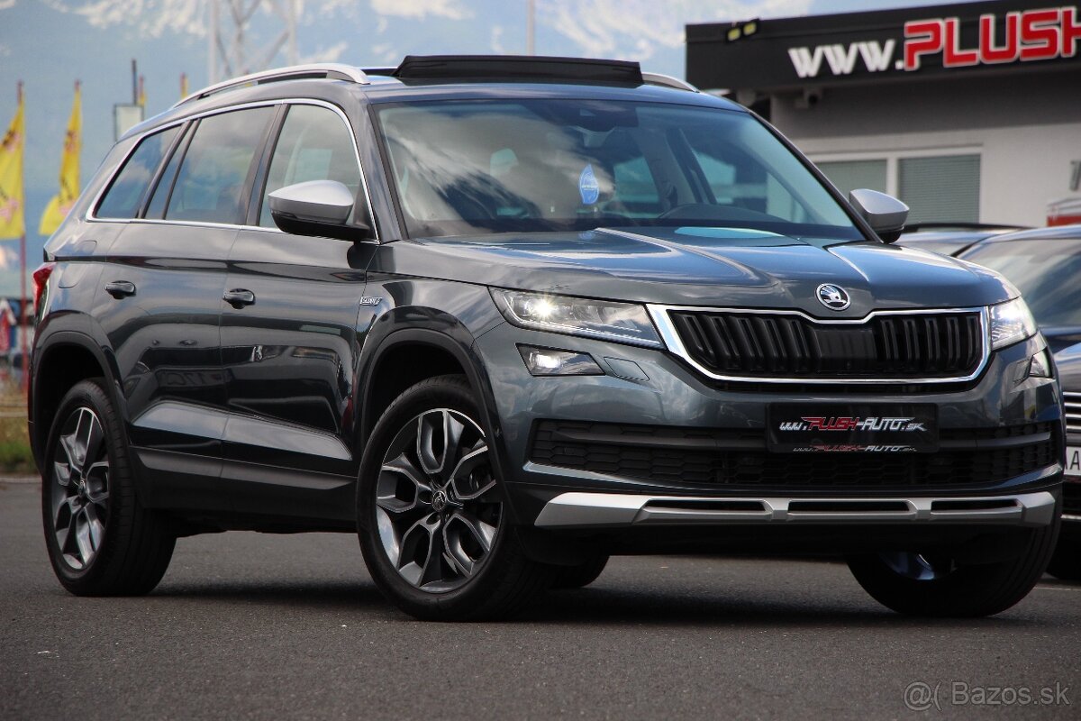 Škoda Kodiaq 2.0 TDI SCR Scout 4x4 DSG už od 249€ mesačne