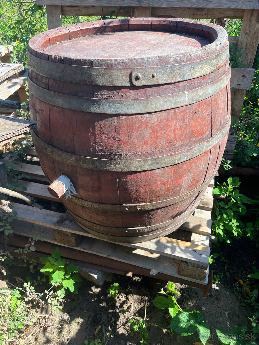 Drevený sud