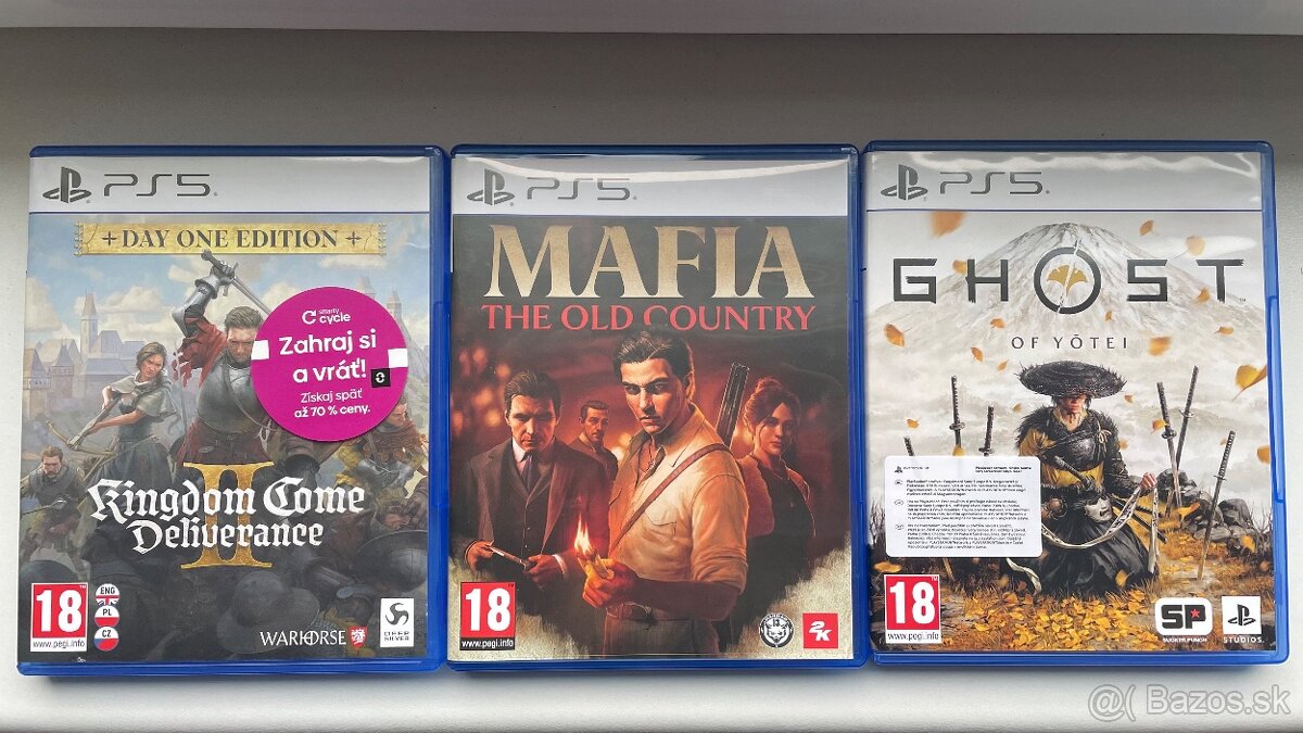 Predám playstation 5 slim s mechanikou a s hrami