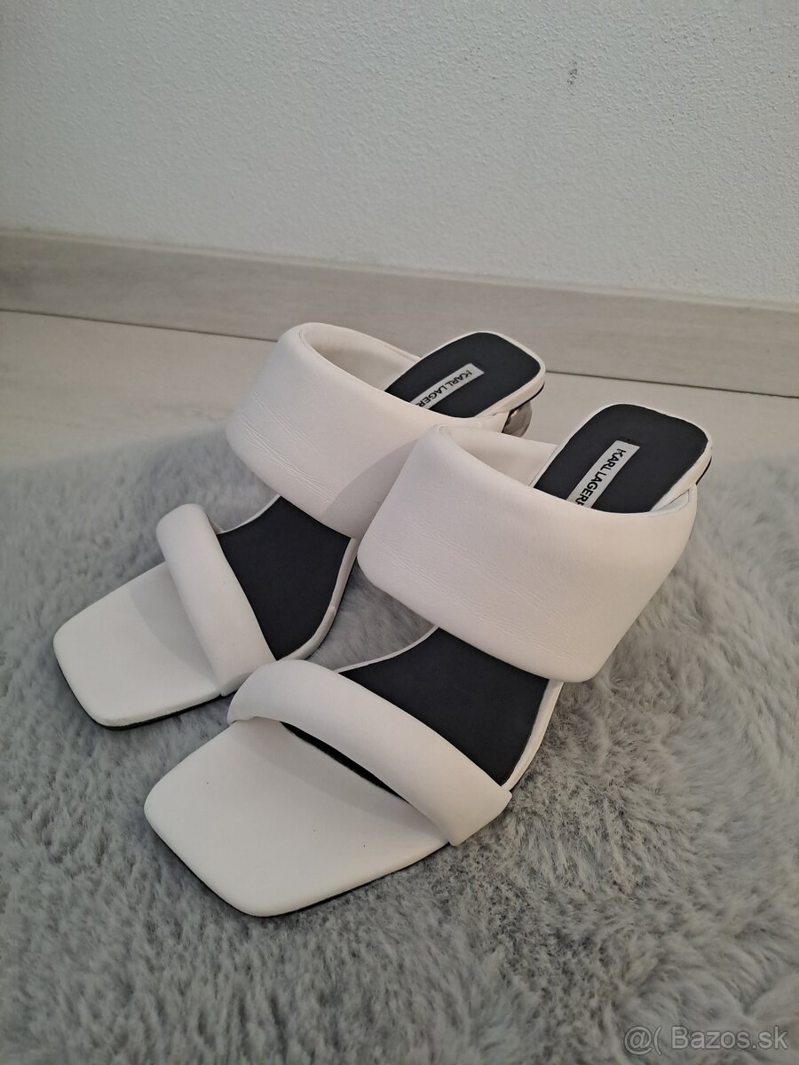 Šlapky Karl Lagerfeld bielej