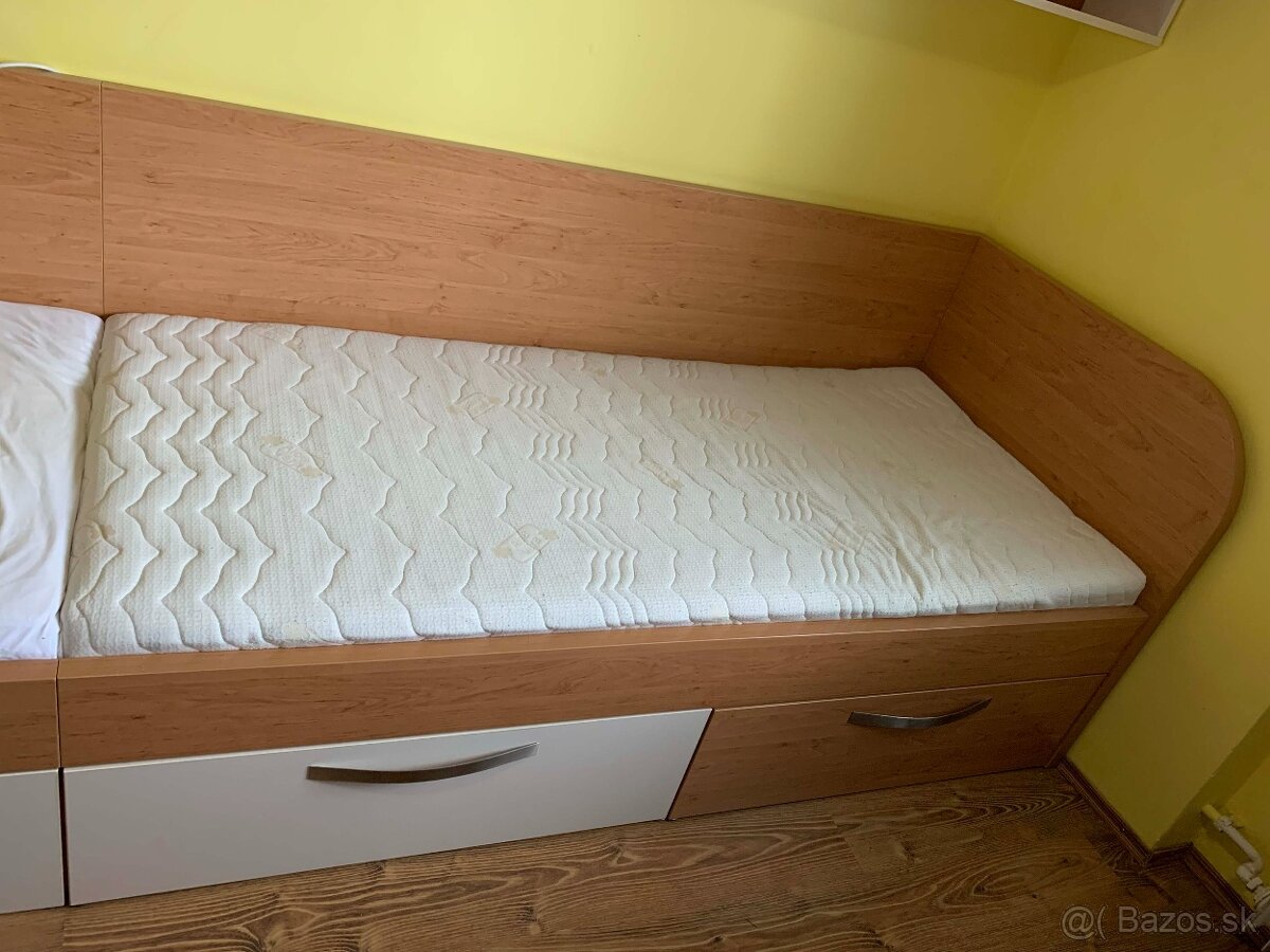 ►ROHOVÁ POSTEĽ 90 x 200 (pravý aj ľavý variant)◄