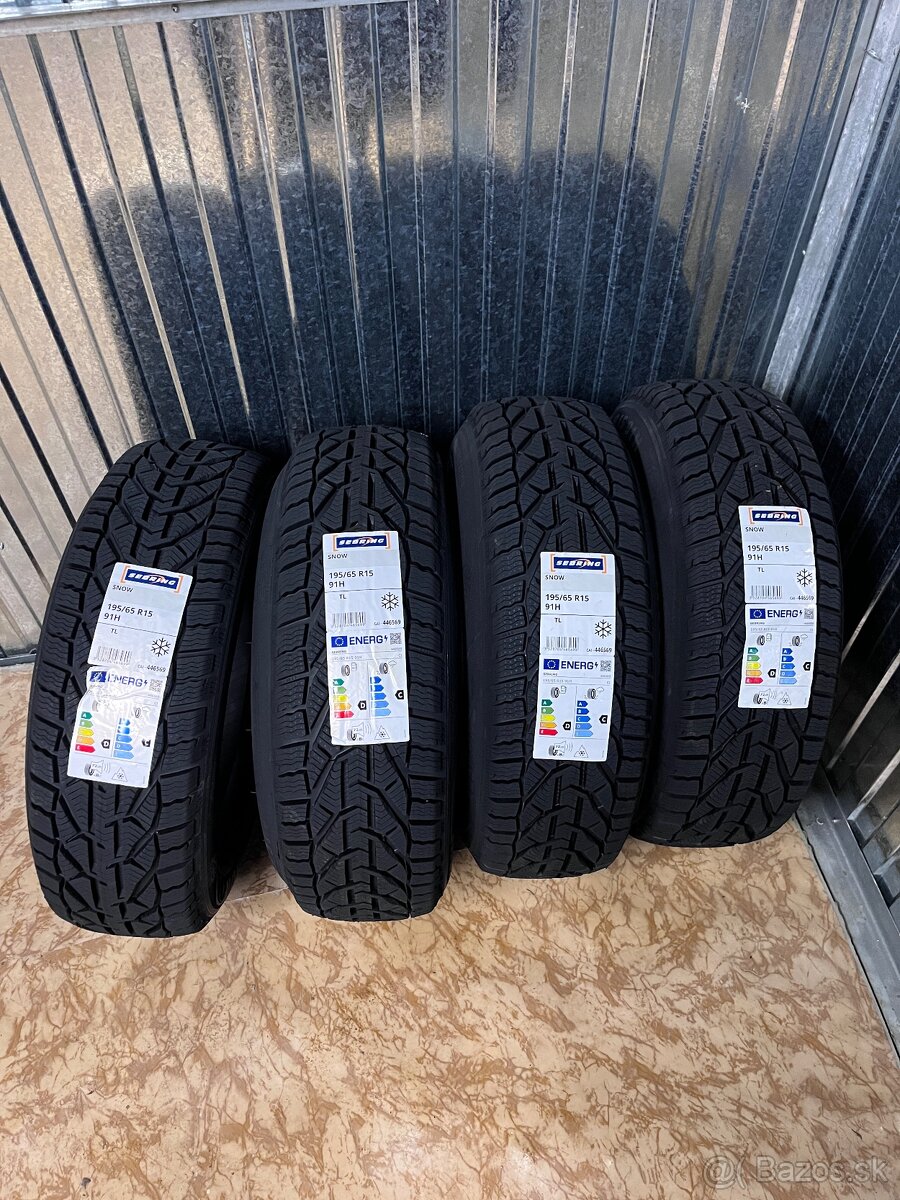 195/65R15 nové zimné pneumatiky