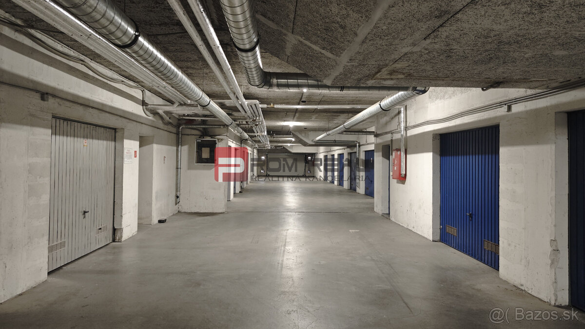 PRENÁJOM samostatnej garáže pod bytovým domom ZEMPLINSKA