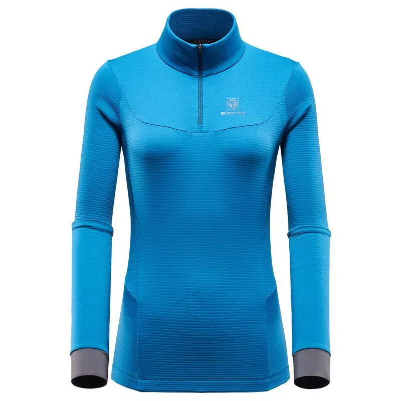 Dámska mikina Black Yak Merino Carora 1/4 Zips (M sedí S)