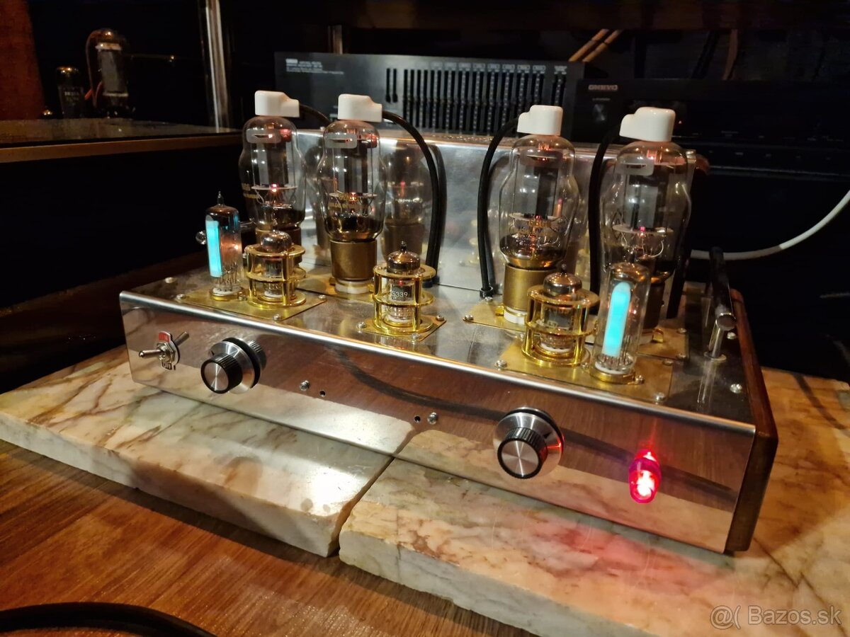 Elektrónkový zosilnovač 2x40W s 6bg6