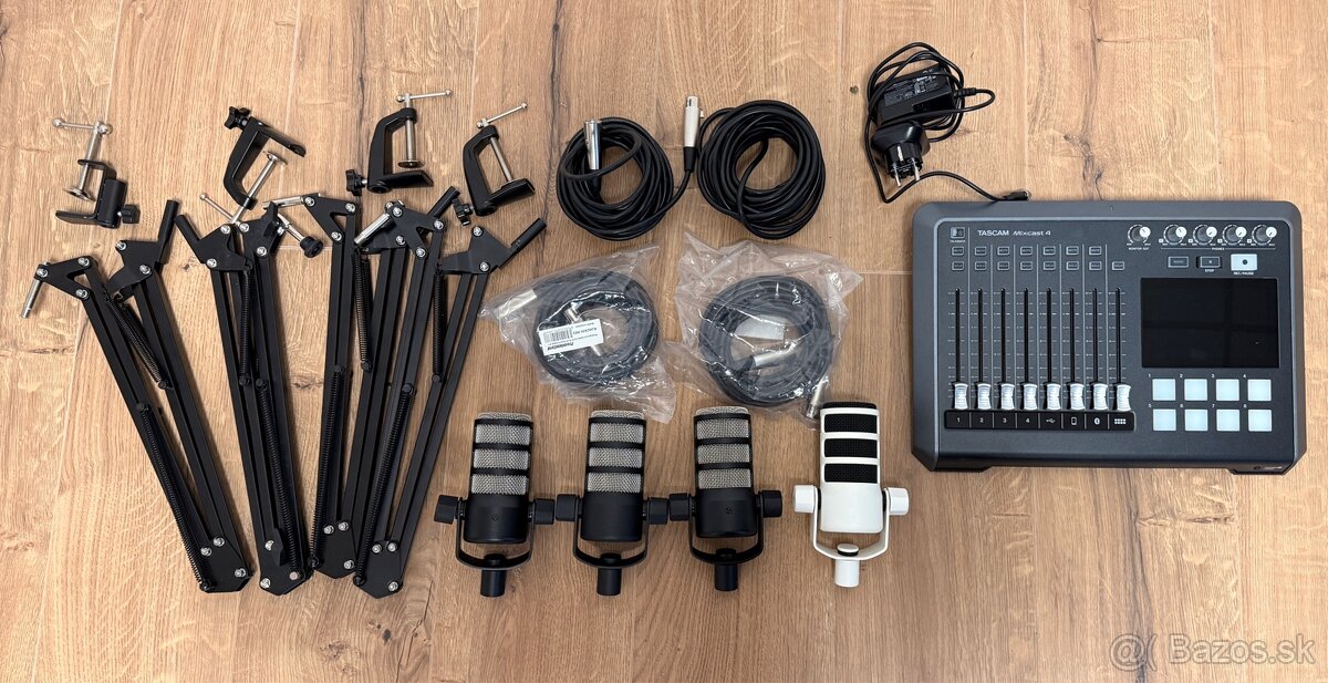 KOMPLETNÝ PODCAST / ŠTÚDIO SET – READY NA NATÁČANIE
