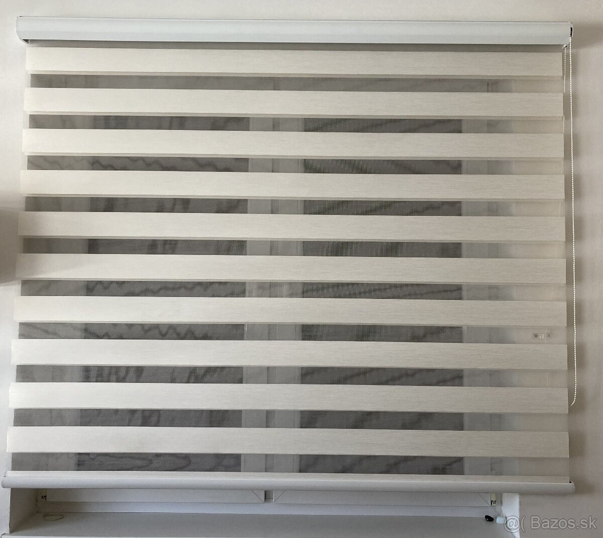 predám vnútorne rolety deň-noc biele