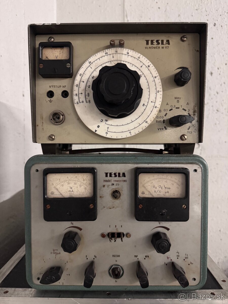 Meraci pristroj Tesla BM372 a Tesla M117