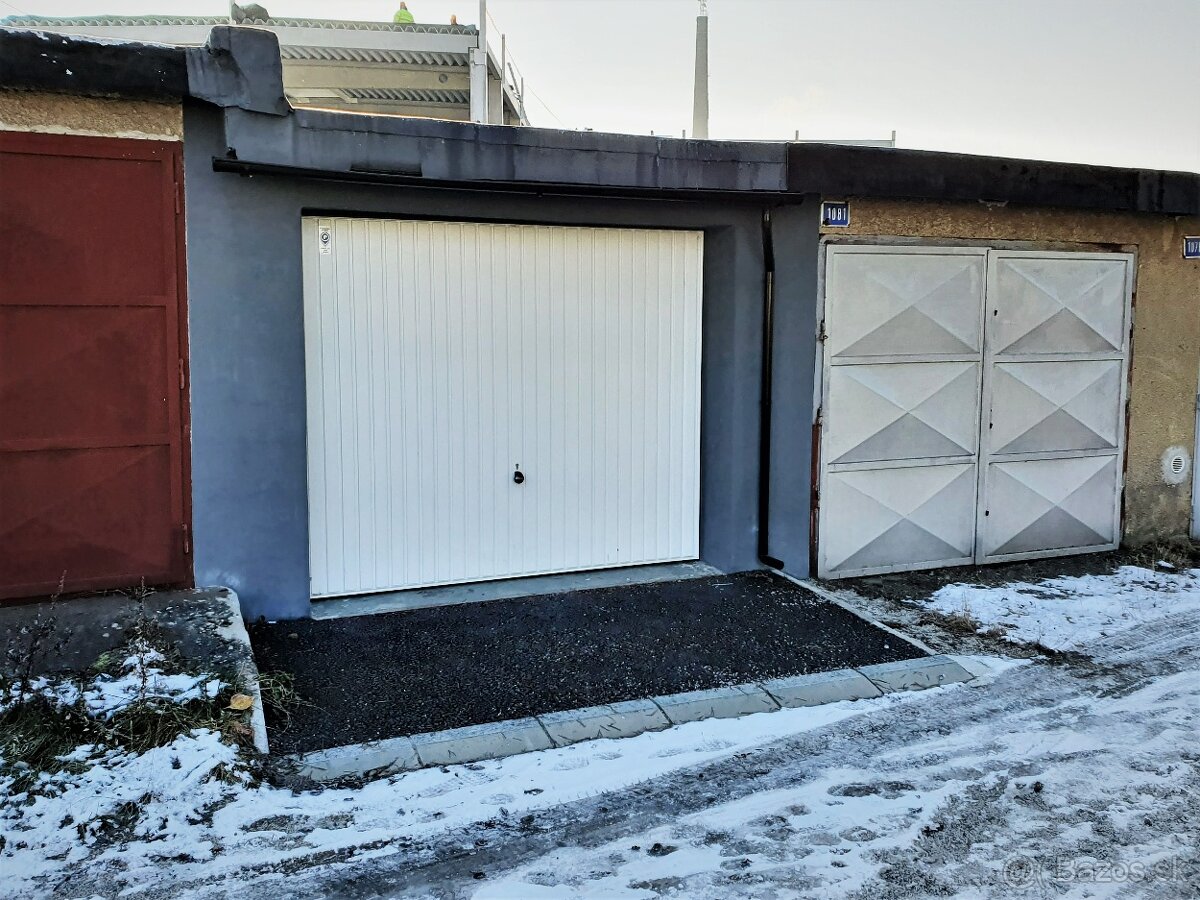 Garaź pri kasárnach v Žiline - predaj