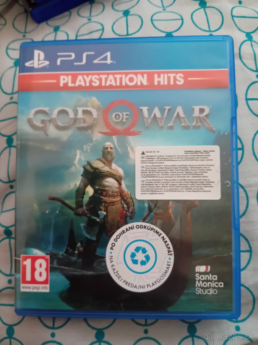 PS4- hry- God of War - 12eur