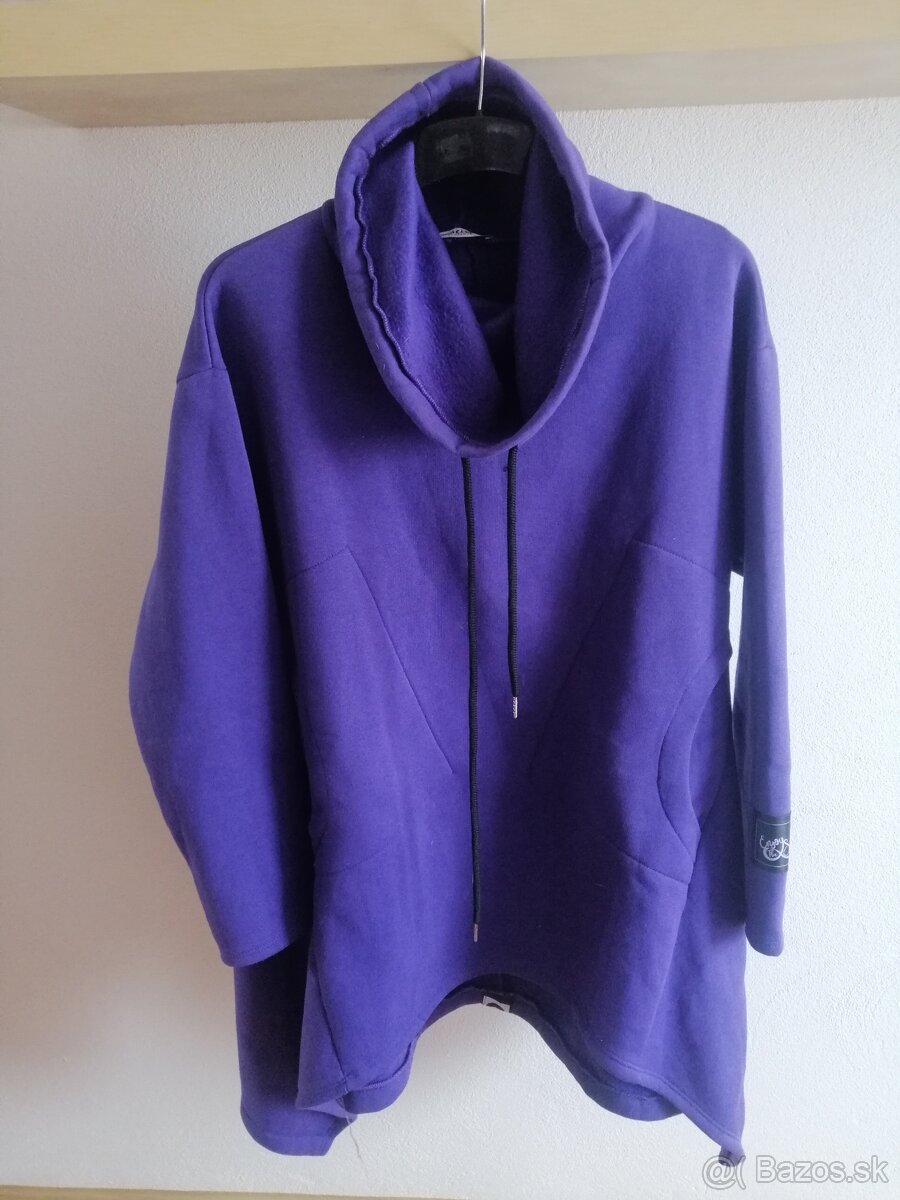 Oversize zaeplena mikina acqua&limone