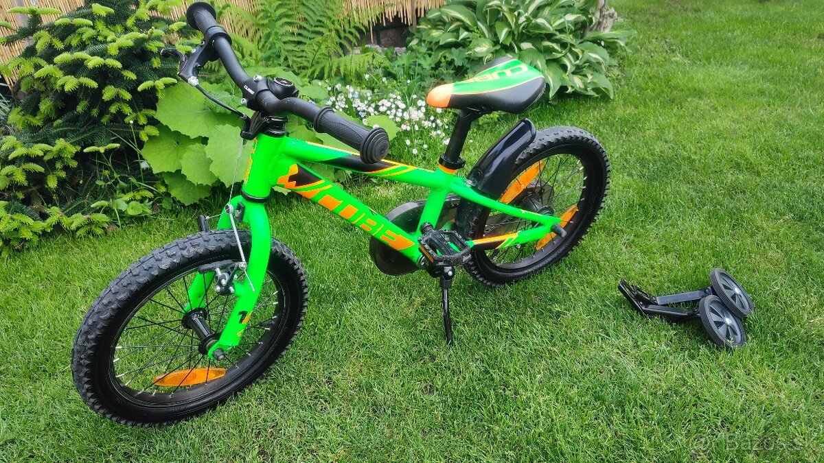 Bicykel Cube Kid 160 green 2017