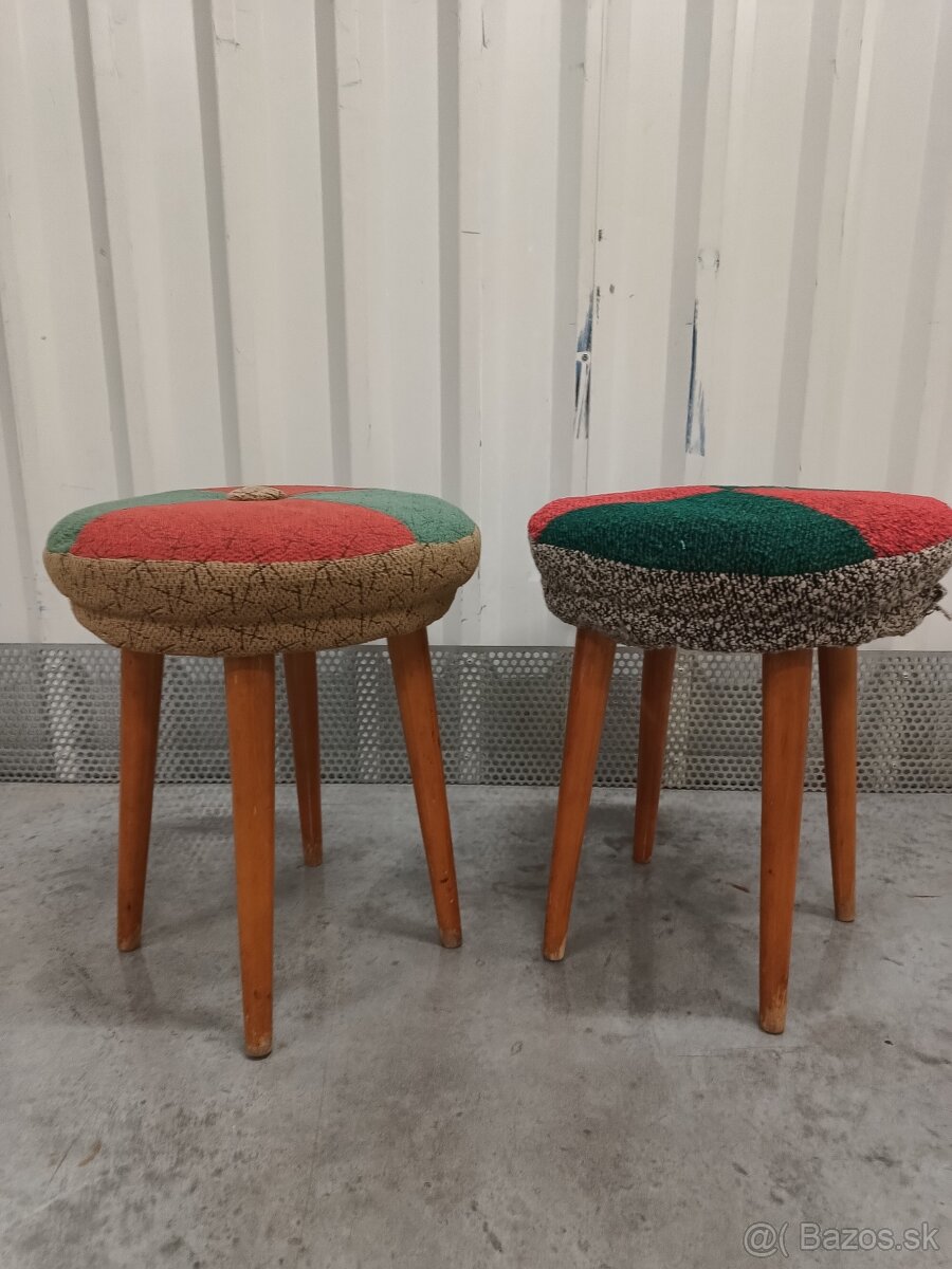 Retro taburetky