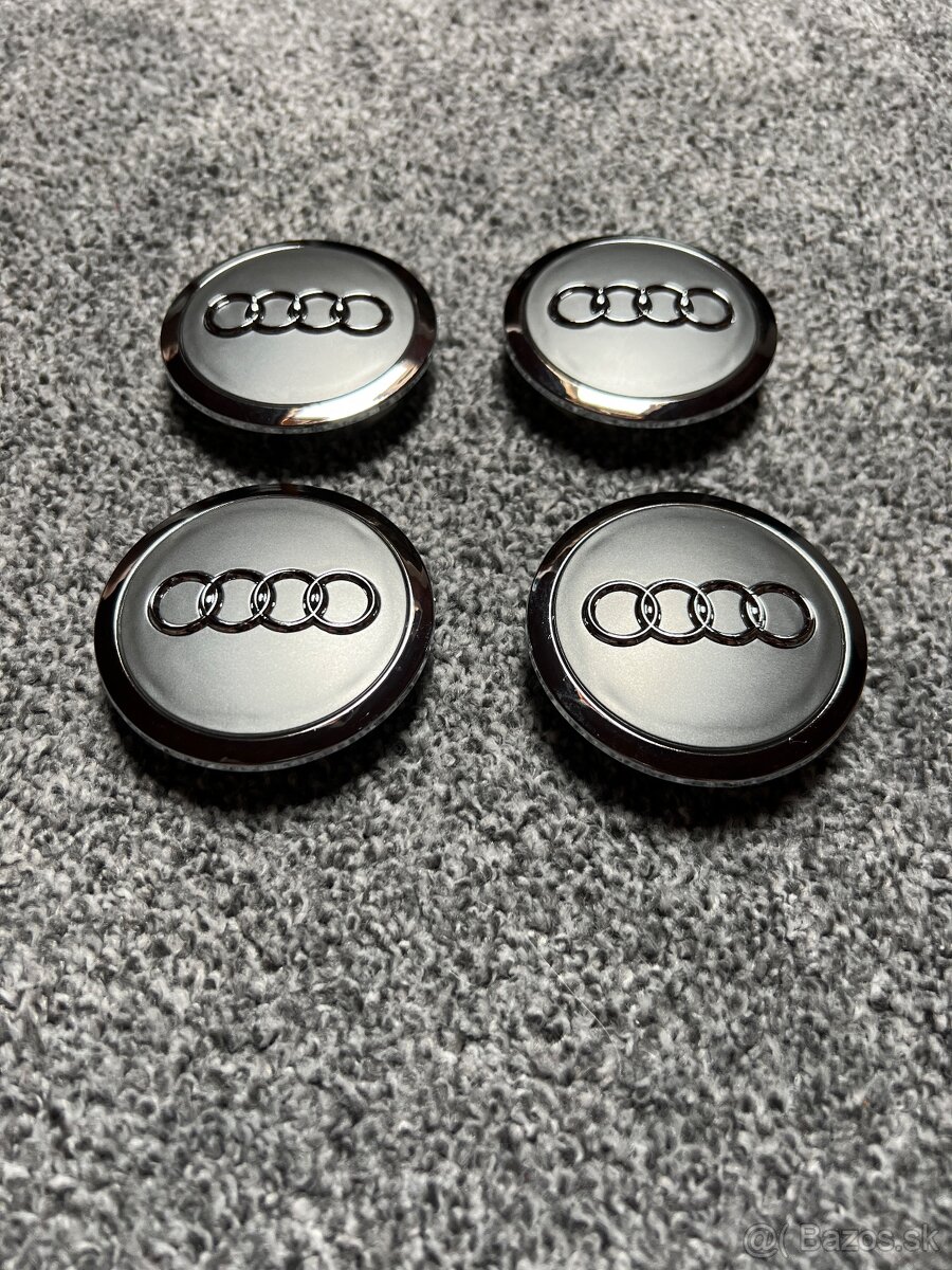 Predám stredové pukličky kolies s logom AUDI