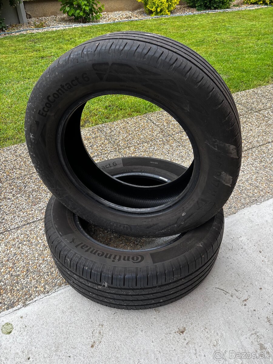 Letné pneumatiky 225/60r17 continental