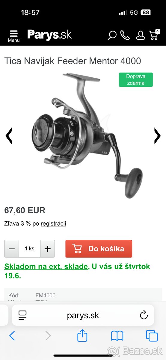 Tica feeder mentor 2 kusy