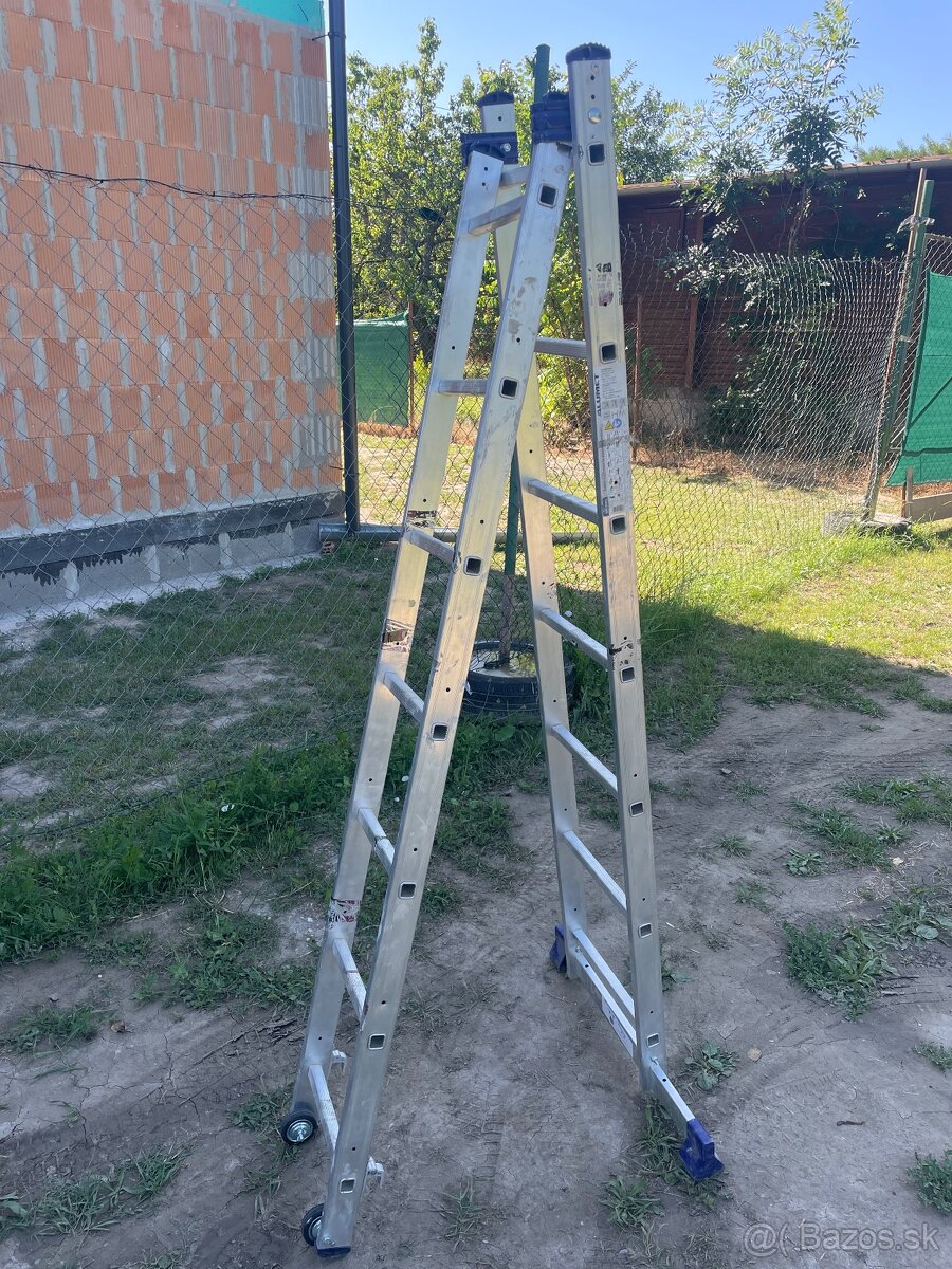 Maliarsky rebrik, rebrikove lesenie hlinik