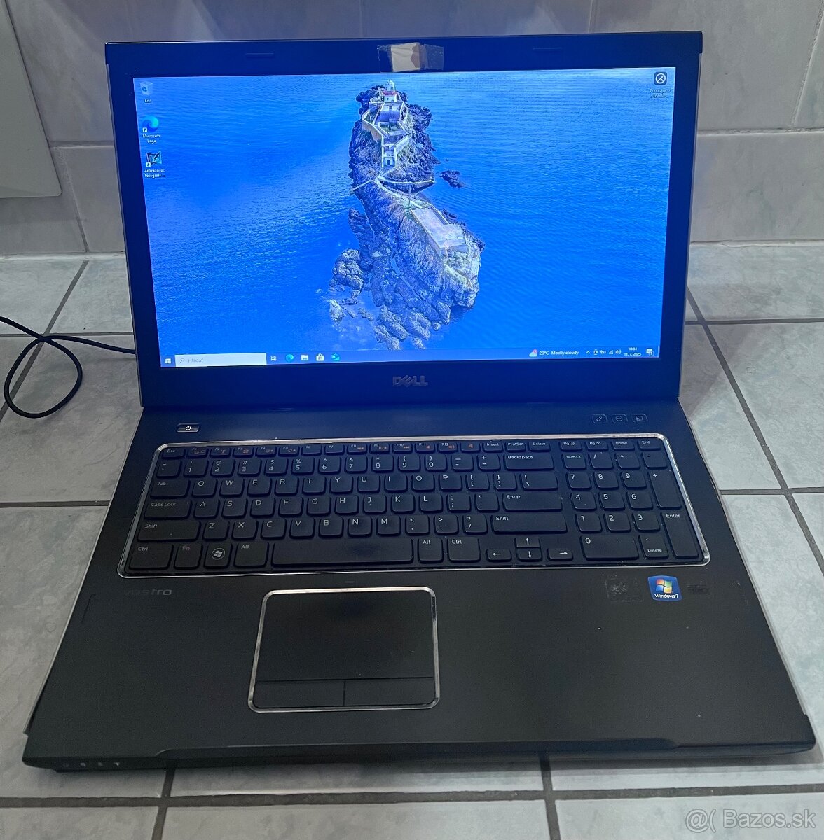 Notebook Dell i7-2630QM, 8GB ram, 500gb HDD, 17.3 palcov